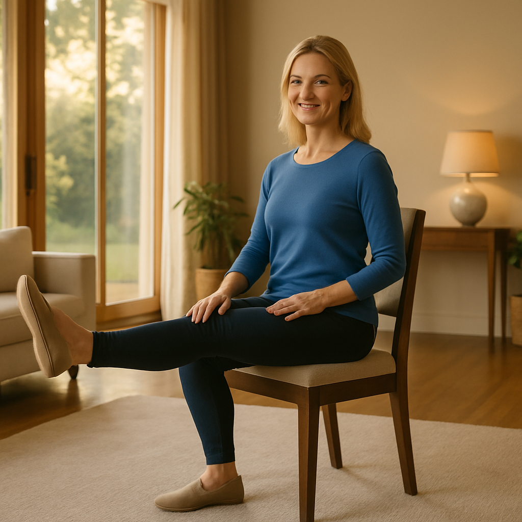 Pilates sur chaise – 15 minutes par jour