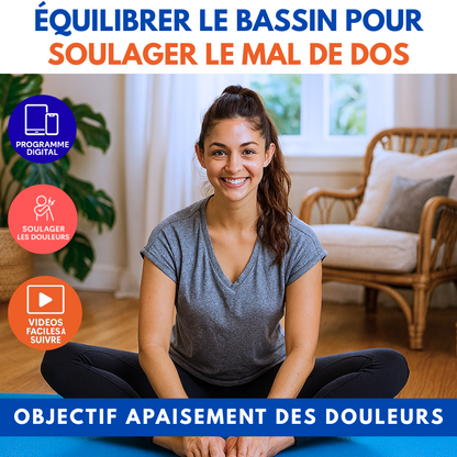 Équilibrer le bassin pour soulager le mal de dos